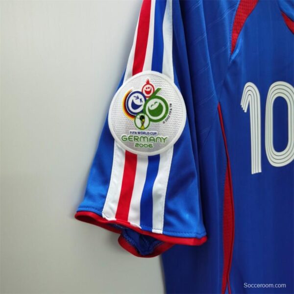 Retro 2006 France Home Jersey - Image 9