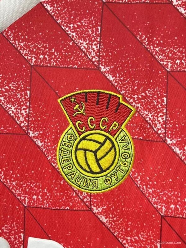 Retro 88/89 USSR Home Soccer Jersey - Image 2