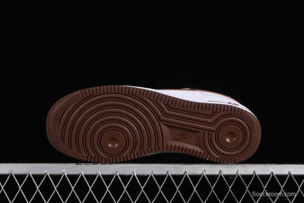 Nike Air Force 1'07 Low Joint Customized Casual Sneakers - Image 3