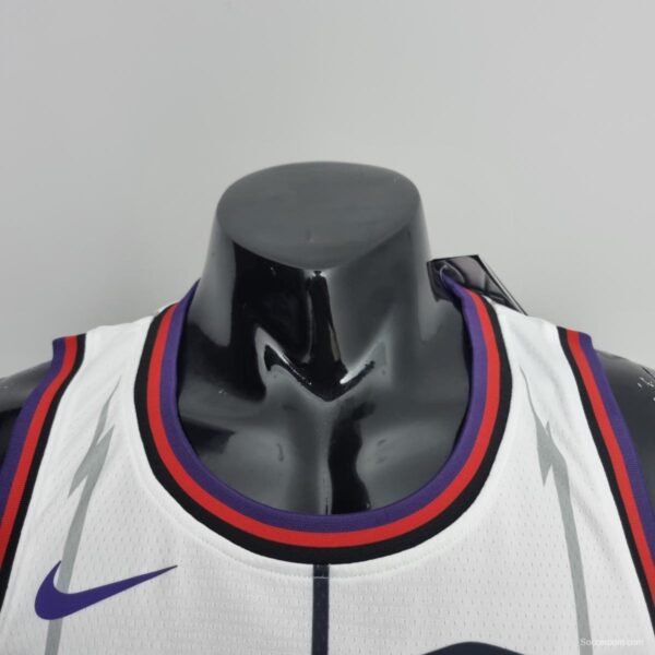 Toronto Raptors VANVLEET#23 White NBA Jersey - Image 7