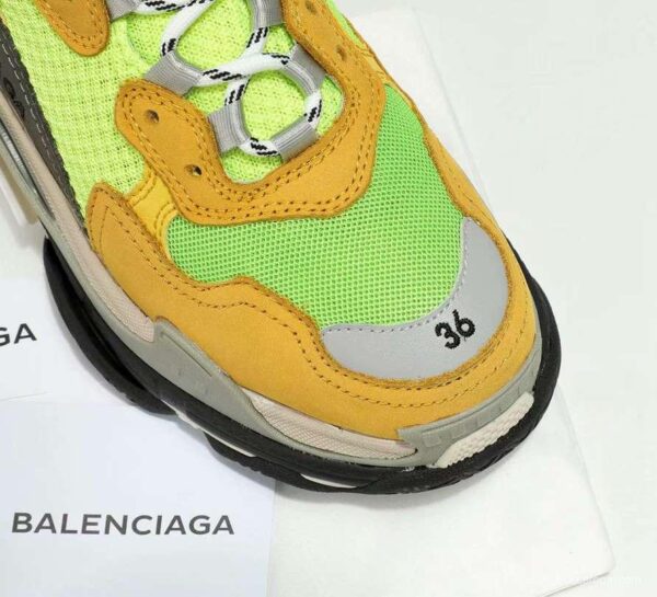 Men/Women Balenciaga Triple-S Sneaker Multi-Color Brown/Green Item 6380340 - Image 5