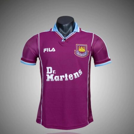 Retro 99/01 West ham United Home Soccer Jersey
