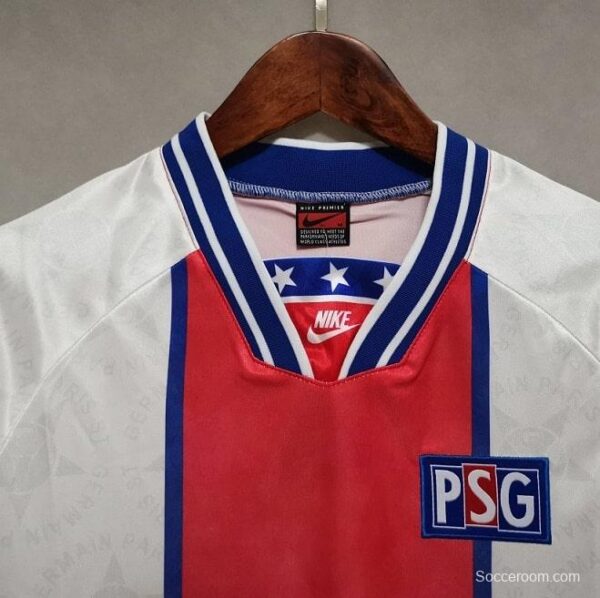 Retro 94/95 PSG White Away Jersey - Image 2