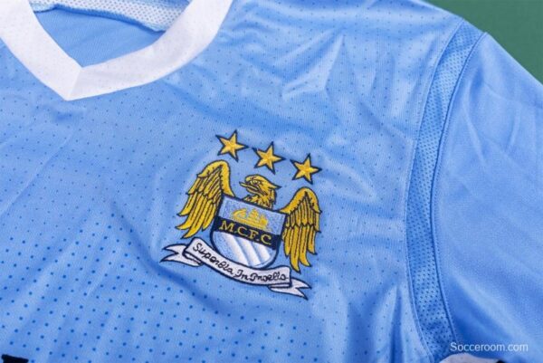 RETRO 11/12 Manchester City Home Soccer Jersey - Image 7
