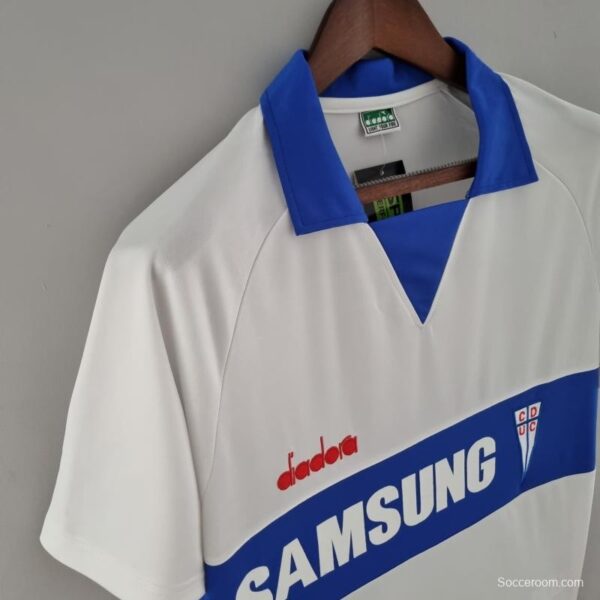 Retro 1993 Deportivo Universidad Católica Home Soccer Jersey - Image 5