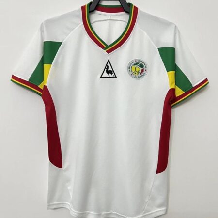 Retro 2002 Senegal White Jersey