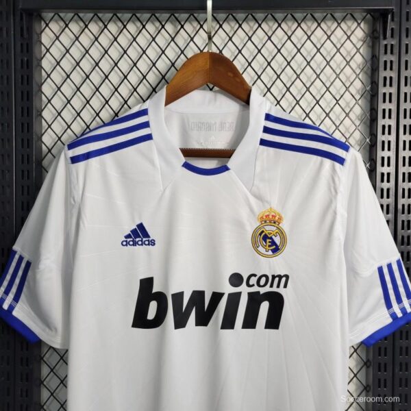 Retro 10-11 Real Madrid Home Jersey - Image 8