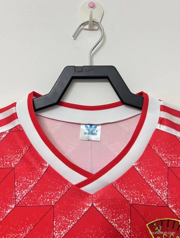 Retro 88/89 USSR Home Soccer Jersey - Image 5