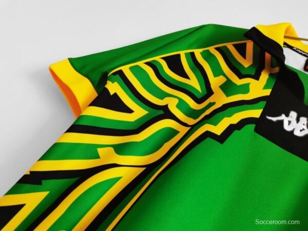 Retro 1998 Jamaica Away Soccer Jersey - Image 3