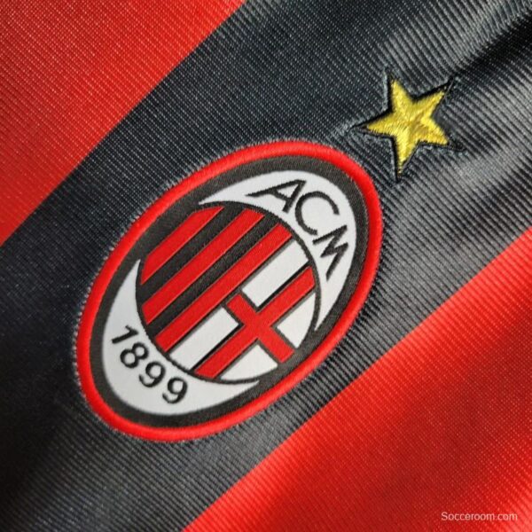 Retro 1998/99 AC Milan Home Jersey - Image 6