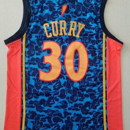 Men's Stephen Curry Fashion Edition Basketball Jersey