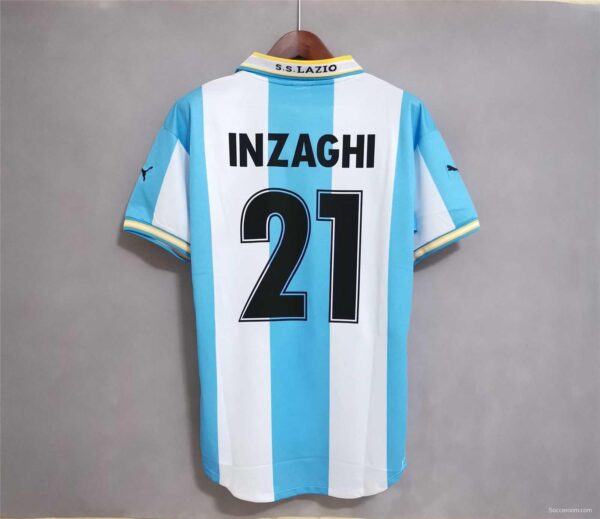 Retro 99-00 Lazio Home Jersey - Image 2