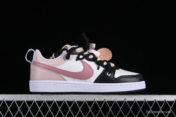 Nike Court Borough Love Rose Pink Non-Slip Wear-Resistant Low-Cut Sneakers - Image 2