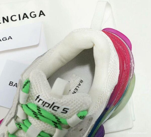 Men/Women Balenciaga Triple S Sneaker White Item 6380340 - Image 4