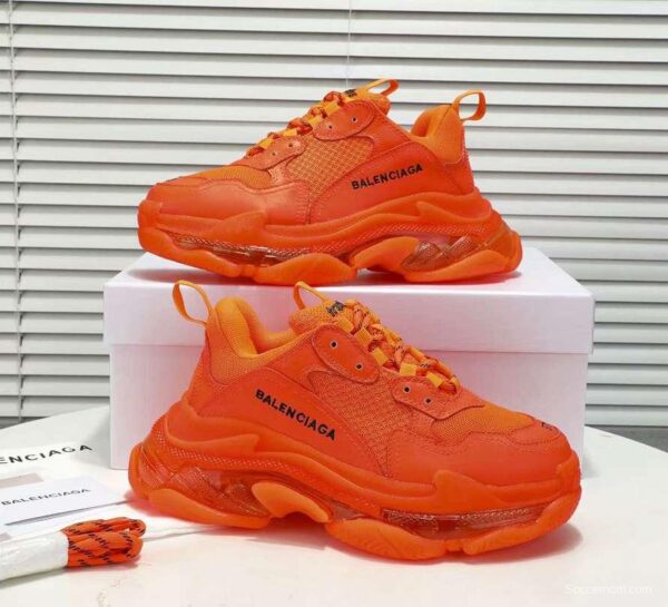 Men/Women Balenciaga Triple-S Sneaker Red Item 6380340 - Image 7