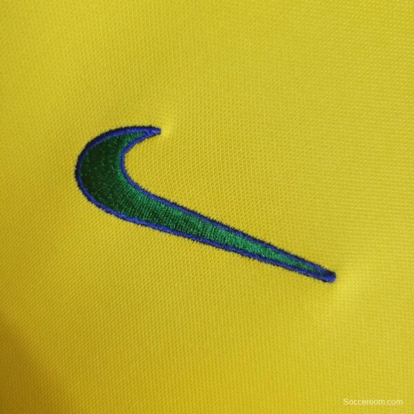 Retro 1997 Brazil Home Jersey - Image 9