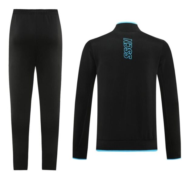 23/24 Napoli Black Full Zipper Jacket+Pants - Image 19