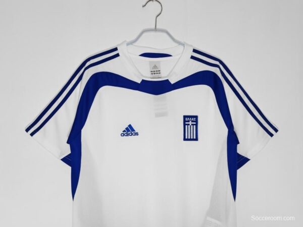 Retro 2004 Greece Away Soccer Jersey - Image 12