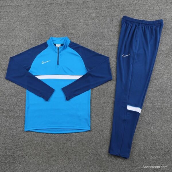 2023 NIKE Blue Half Zipper Jacket +Pants - Image 11