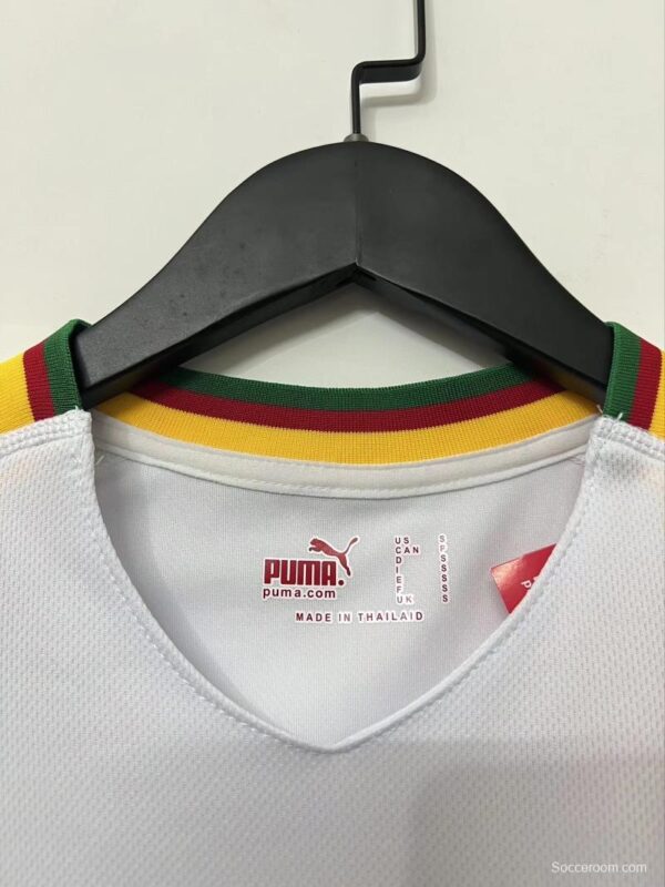 Retro 2002 Cameroon White Jersey - Image 4