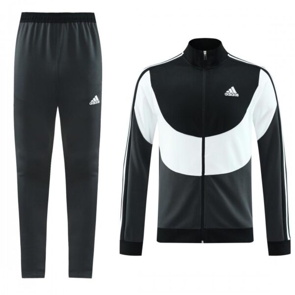 23/24 Adidas Black/White Full Zipper +Pants - Image 22