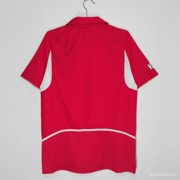 Retro 2002 Korea Home Soccer Jersey - Image 10
