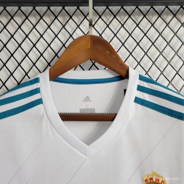 Retro 17/18 Real Madrid Home Jersey - Image 7