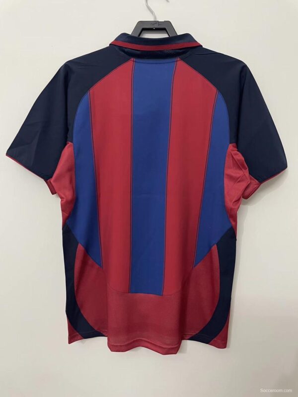 Retro 03/04 Barcelona Home Soccer Jersey - Image 2
