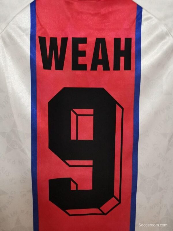 Retro 94/95 PSG White Away Jersey - Image 3