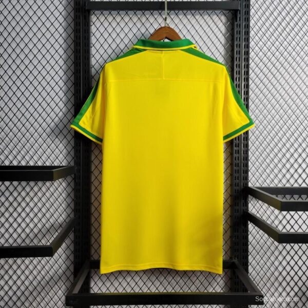 Retro 1997 Brazil Home Jersey - Image 7