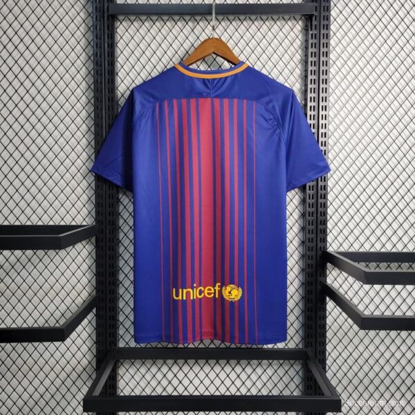 Retro 17-18 Barcelona Home Soccer Jersey - Image 5