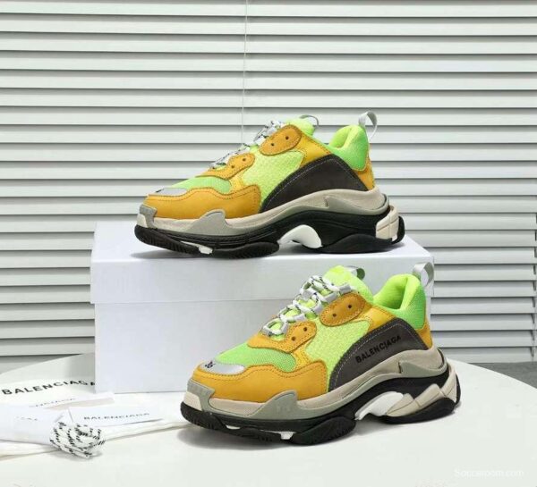 Men/Women Balenciaga Triple-S Sneaker Multi-Color Brown/Green Item 6380340 - Image 8