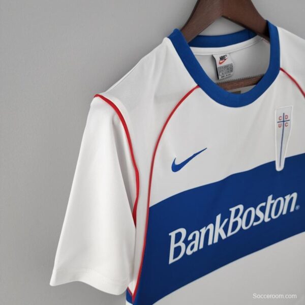 Retro 2002 Deportivo Universidad Católica Home  Soccer Jersey - Image 4