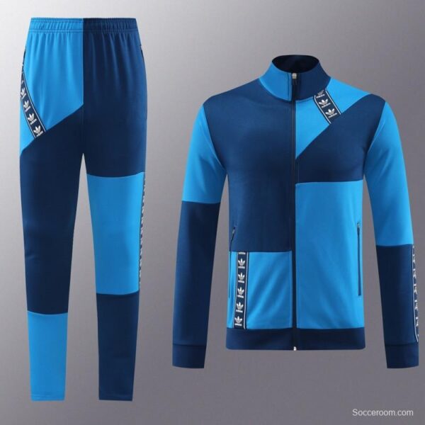 23/24 Adidas Original Navy/Blue Full Zipper +Pants - Image 22