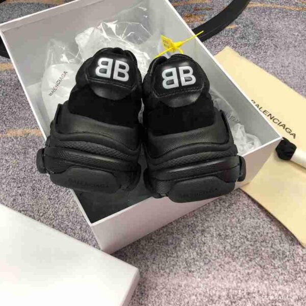 Men Balenciaga Triple-S 2 Sneaker Black - Image 4