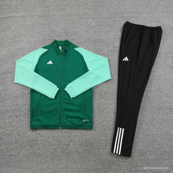 2023 Adidas Green Full Zipper Jacket +Pants - Image 12