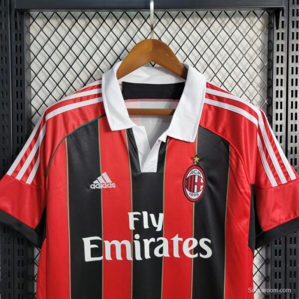 Retro 12-13 AC Milan Home Soccer Jersey - Image 6