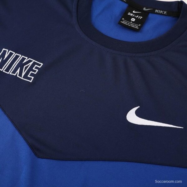 23/24 NIKE Black/Blue Red Short Sleeve Jersey+Pants - Image 8