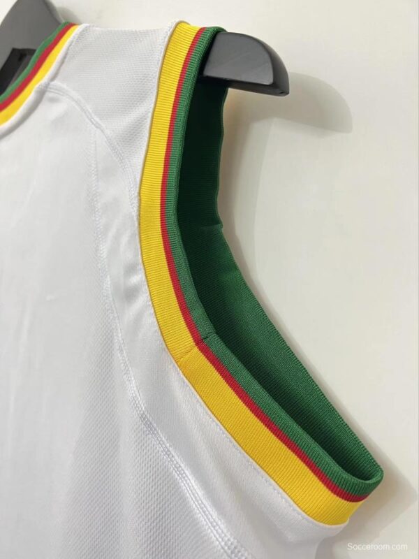 Retro 2002 Cameroon White Jersey - Image 3