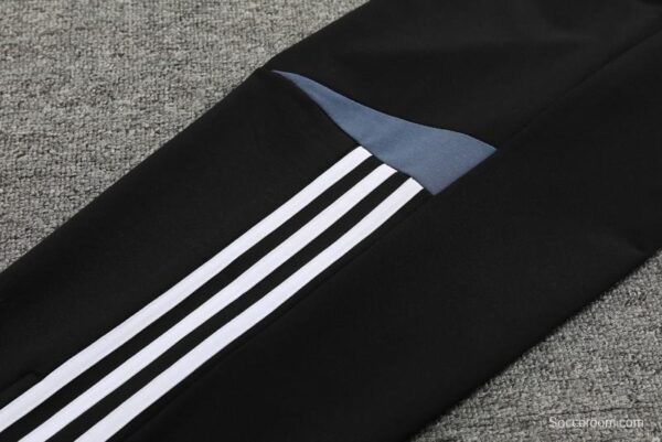 23/24 Inter Miami Grey Half Zipper Hoodie Jacket+Pants - Image 2