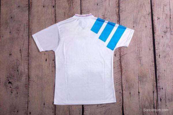 RETRO 92/93 Marseille Home Soccer Jersey - Image 4