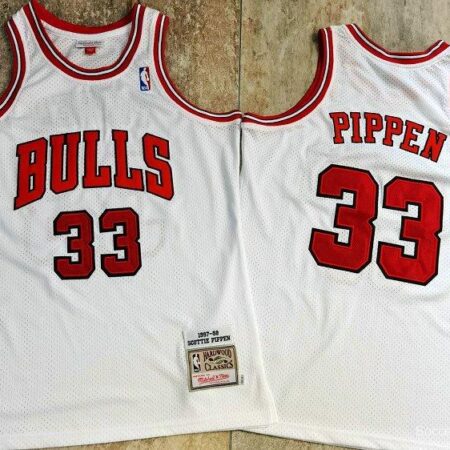 Men's Scottie Pippen White Retro Classic Team Jersey
