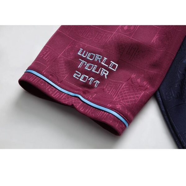Retro 2011 West Ham United x Iron Maiden Away Jersey - Image 7