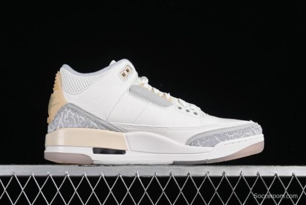 Air Jordan 3 "Craft Ivory" Ivory Full First Layer - Image 2
