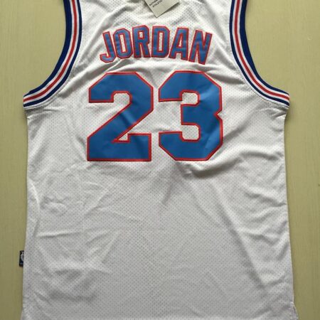 Michael Jordan 23 Movie Edition White Basketball Jersey