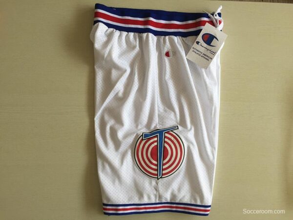Movie Edition White Basketball Shorts - Image 3