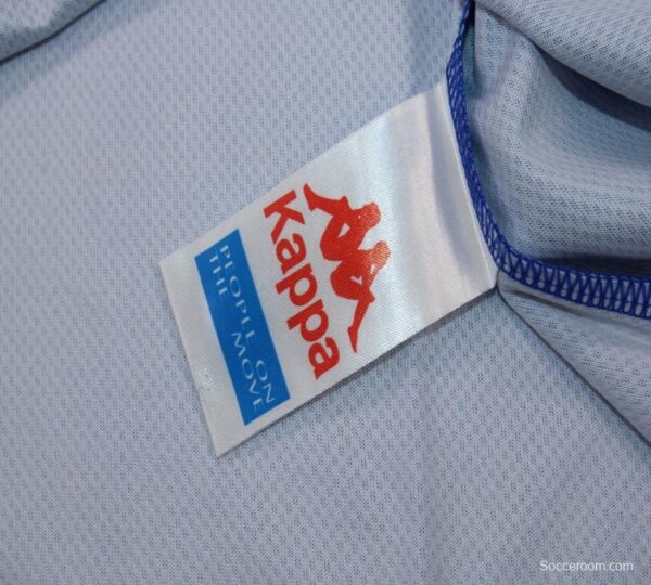 Retro 95/96 Juventus Away Blue Long Sleeve Jersey - Image 8