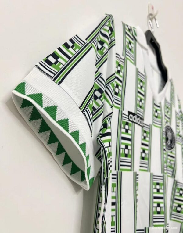 Retro 1994 Nigeria Home Soccer Jersey - Image 8