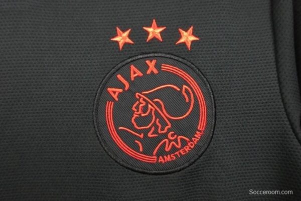 Retro 21/22 Ajax Third Black Jersey - Image 5