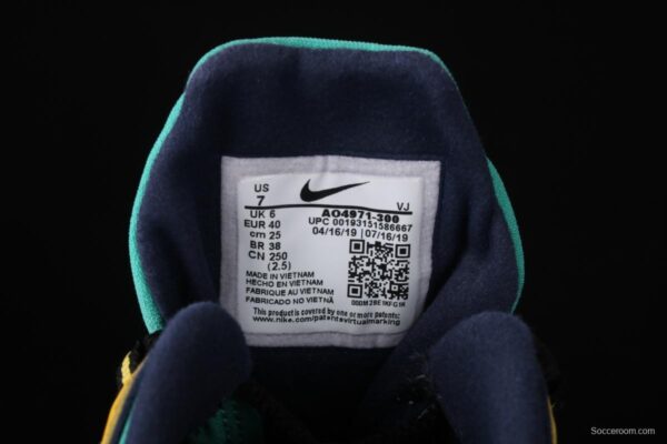 NIKE Air Max 270React new high-frequency mesh function half-palm air cushion cushioning running cloth shoes AO4971-300 - Image 3